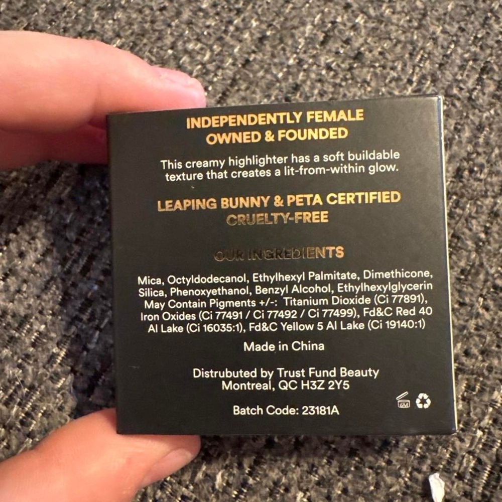 Trust Fund Beauty That Glo Tho Cream Highlighter in Golden Glow - Picture 2 of 2